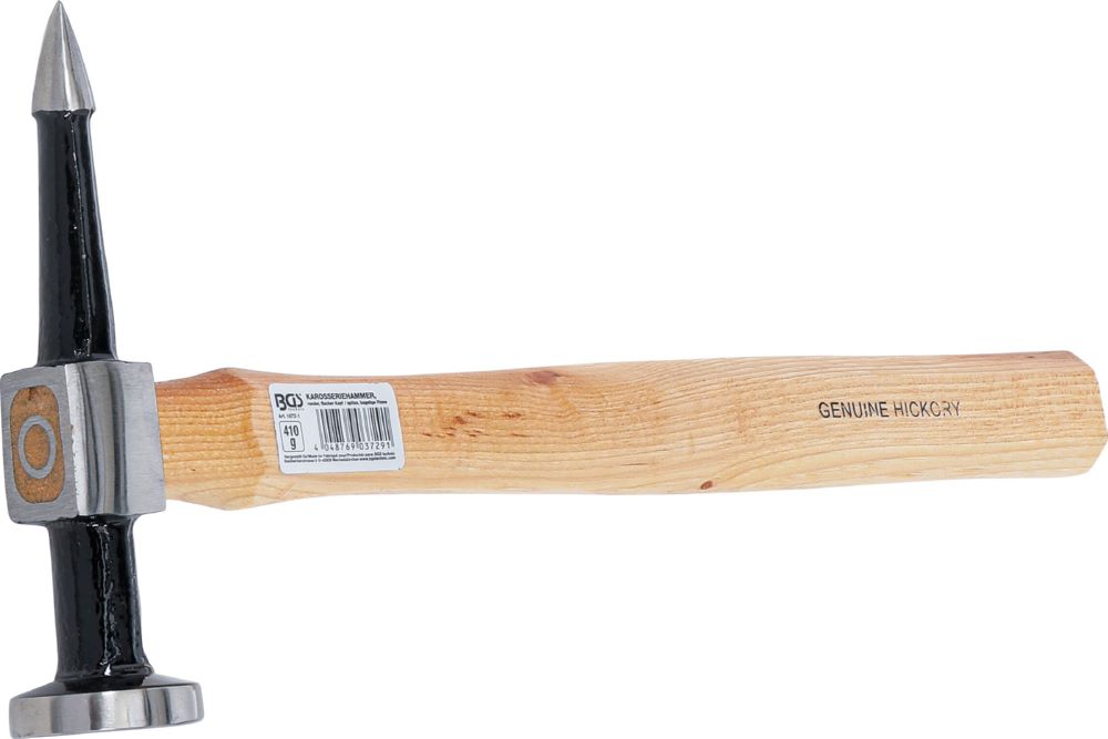 Produktbild BGS Karosseriehammer runder flacher Kopf spitze kegelige Finne bild 3