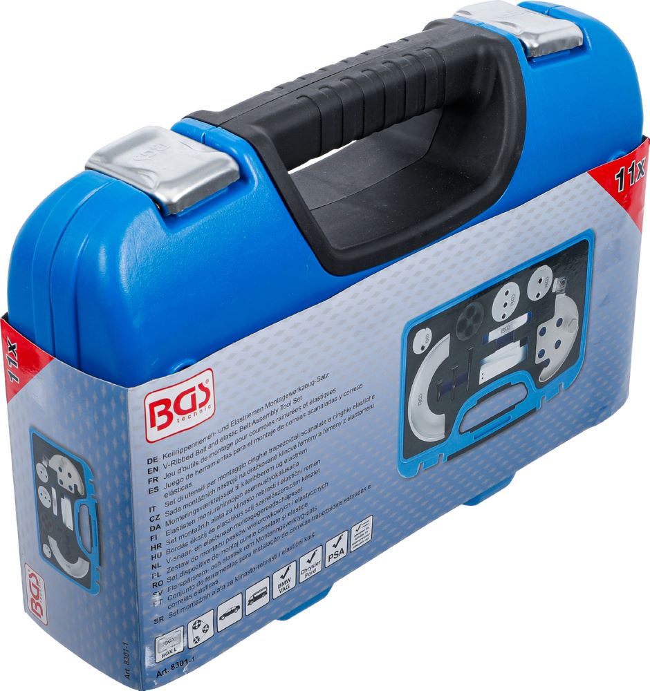 Produktbild BGS Keilrippenriemen und Elastriemen Montagewerkzeug Satz 11 teilig bild 6