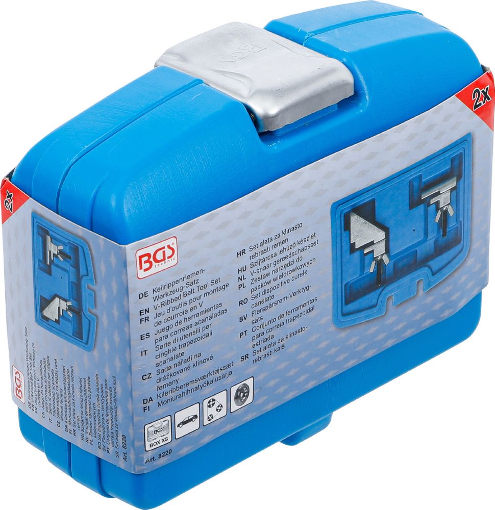 Produktbild BGS Keilrippenriemen Werkzeug Satz 2 teilig bild 8