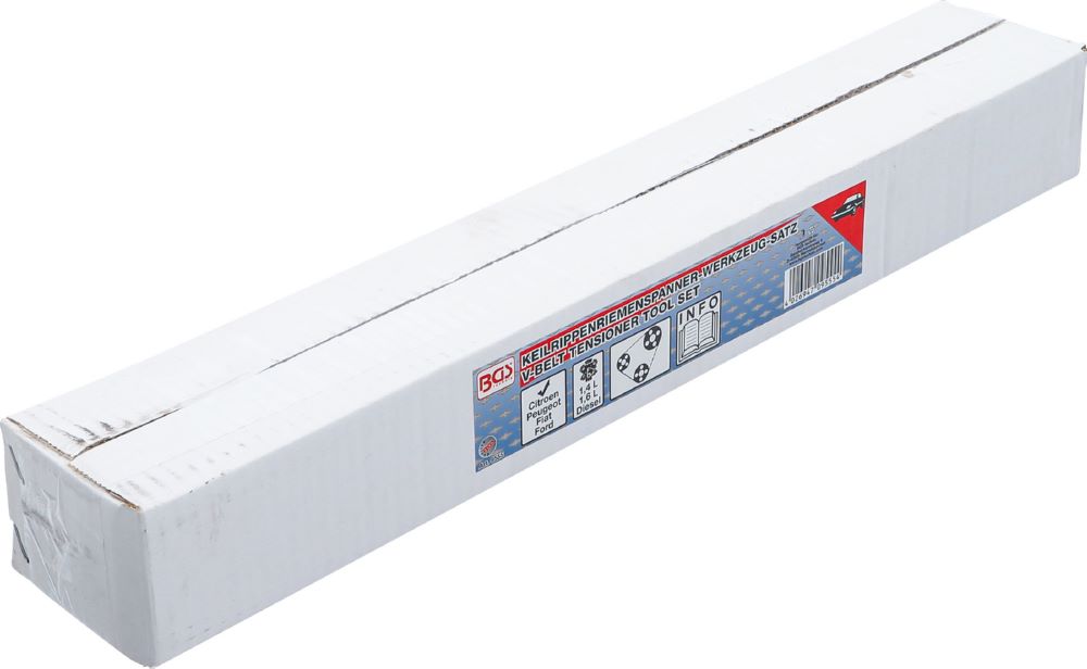 Produktbild BGS Keilrippenriemenspanner Werkzeug Satz für Citroen, Peugeot, Fiat, Ford 1.4L bild 4