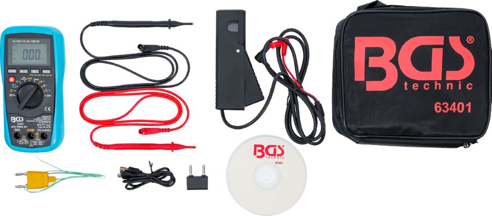 Produktbild Kfz Digital Multimeter mit USB-Schnittstelle bild 3