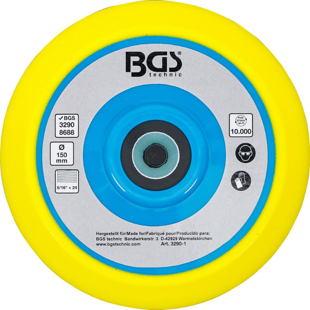 Produktbild BGS Klett Teller für Artikel 3290 / 8688 Durchmesser 150 mm bild 4