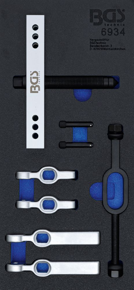 Produktbild BGS Klimaanlagen Riemenscheiben & Kupplungs Abzieher Satz 9 teilig