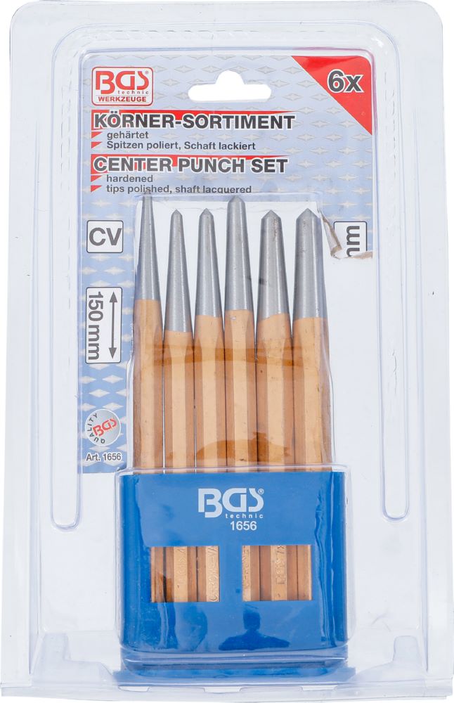 Produktbild BGS Körner Satz Größe 3-8 mm 6 teilig bild 5