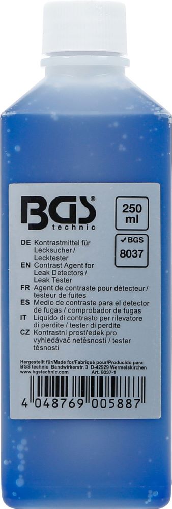 Produktbild Kontrastmittel für Lecksucher / Lecktester 250 ml für Artikel 8037 bild 3