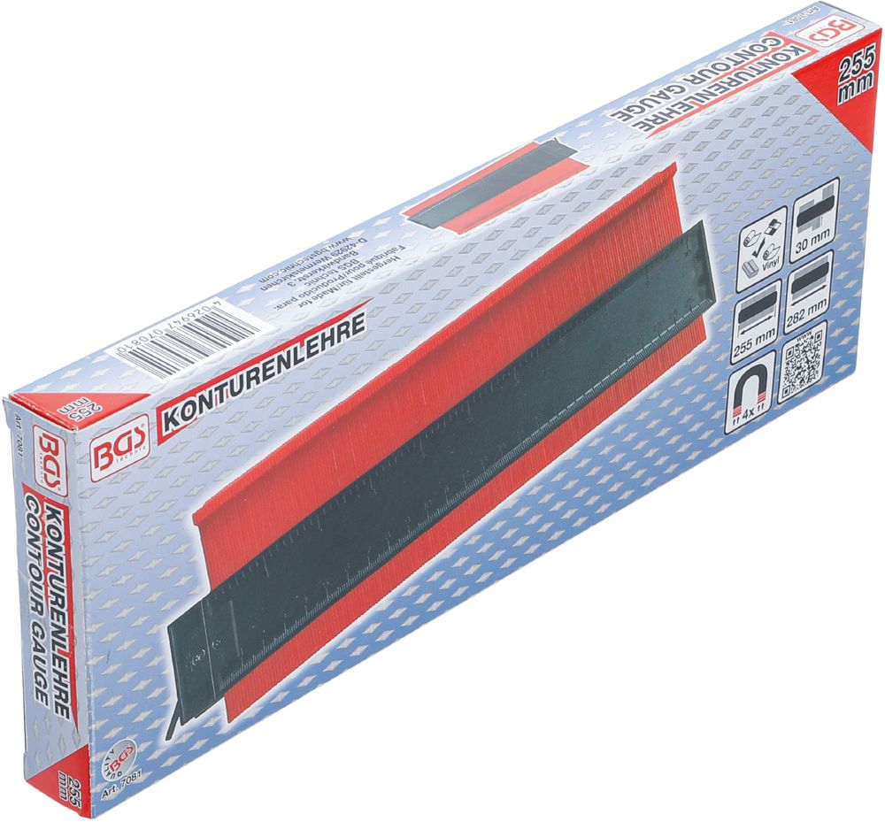 Produktbild BGS Konturenlehre 250 mm verriegelbar bild 3