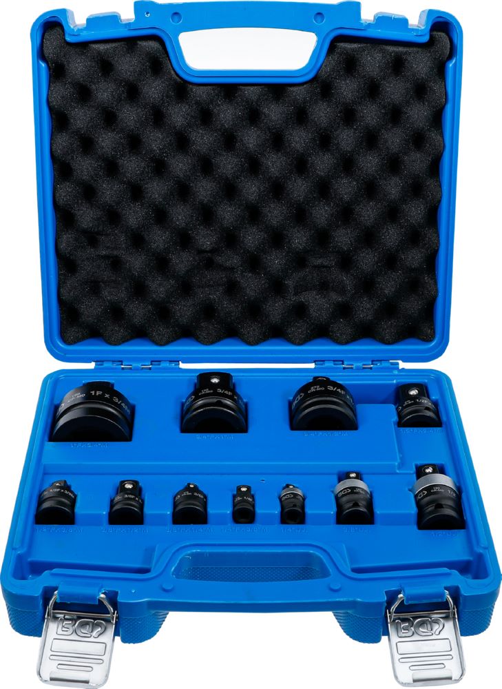 Produktbild BGS Kraft Adapter und Kugelgelenk Satz 1/4 Zoll - 1 Zoll 11 teilig