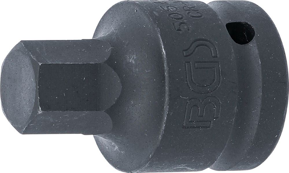 Produktbild BGS Kraft Bit Innensechskant 17 mm Einsatz Länge 55 mm Antrieb Innenvierkant 20 mm