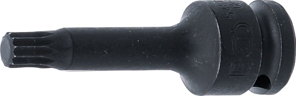 Produktbild BGS Kraft Bit Innenvielzahn M10 Einsatz Länge 75 mm Antrieb Innenvierkant 12,5 mm
