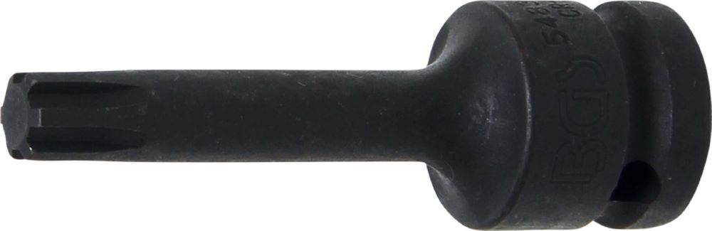 Produktbild BGS Kraft Bit Keil-Profil M10 Einsatz Länge 75 mm Antrieb Innenvierkant 12,5 mm