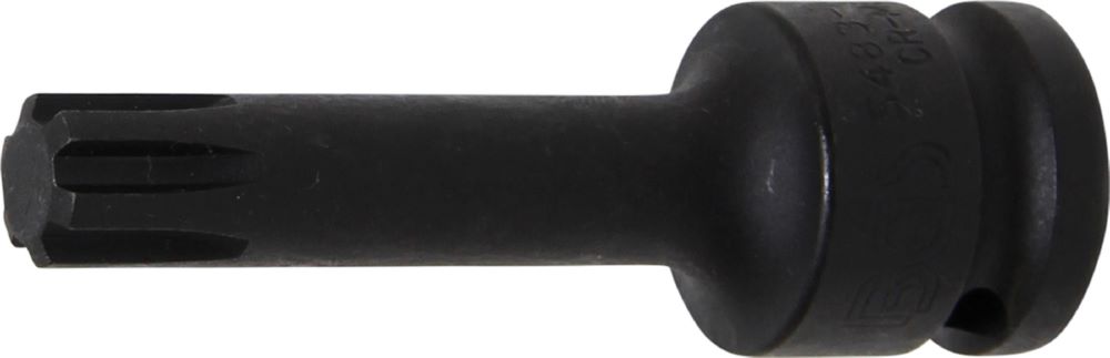 Produktbild BGS Kraft Bit Keil-Profil M12 Einsatz Länge 75 mm Antrieb Innenvierkant 12,5 mm