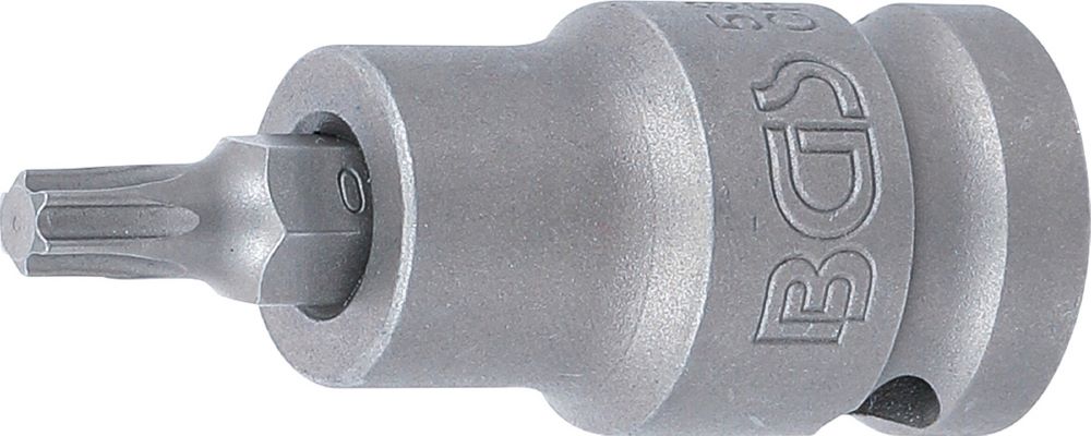 Produktbild BGS Kraft Bit T30 Einsatz Länge 55 mm Antrieb Innenvierkant 12,5 mm 1/2 Zoll