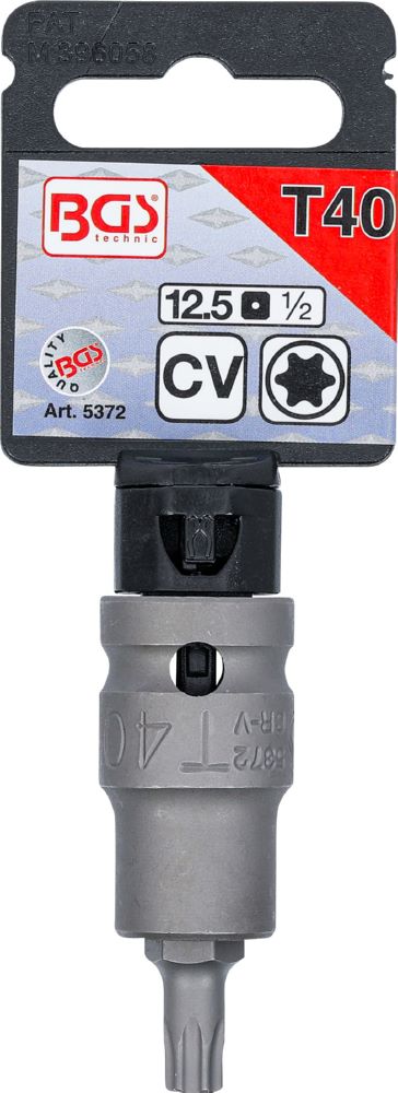 Produktbild Kraft Bit T40 Einsatz Länge 55 mm Antrieb Innenvierkant 12,5 mm 1/2 Zoll bild 3