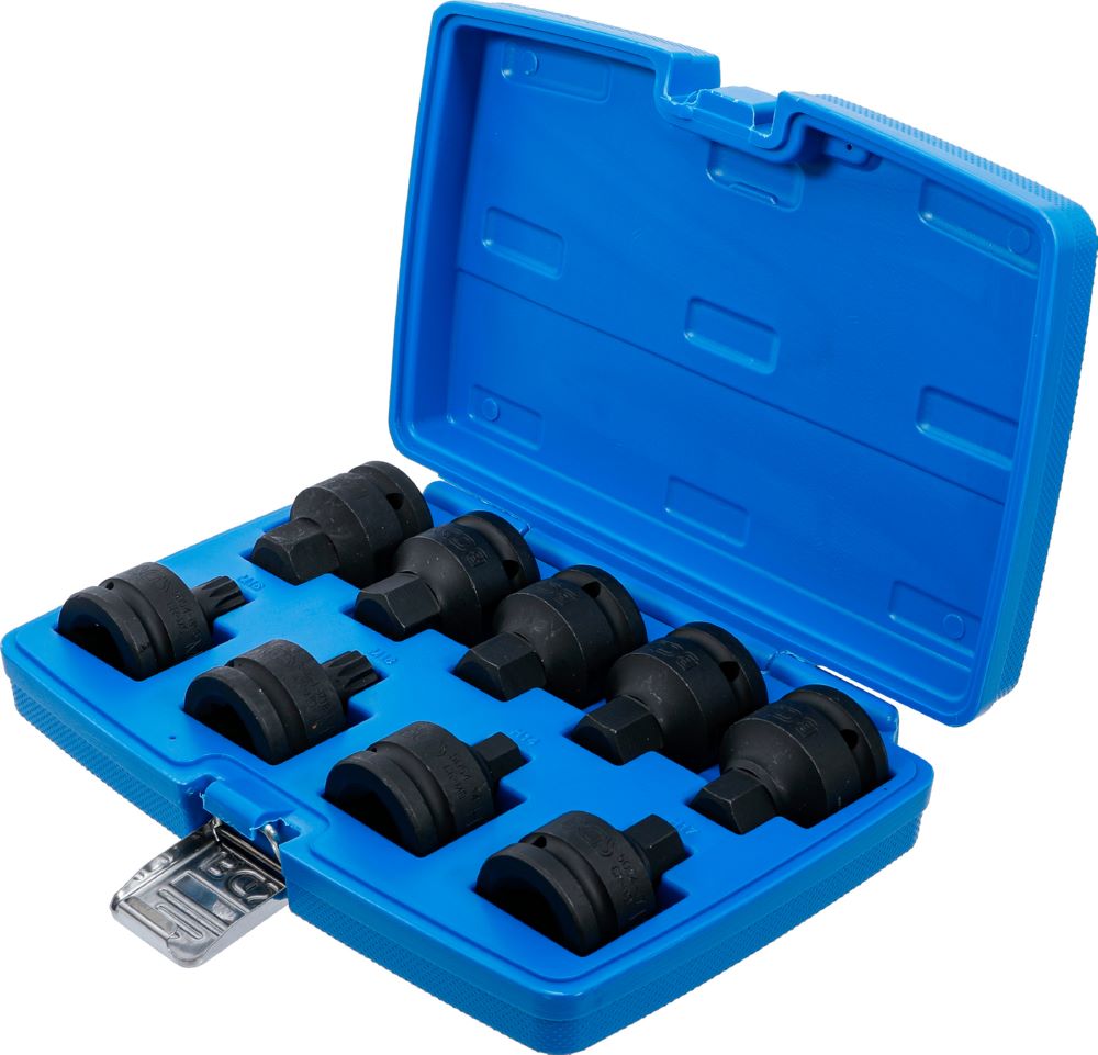 Produktbild Kraft Bit Einsatz Satz Antrieb Innenvierkant 3/4 Zoll 9 teilig bild 3