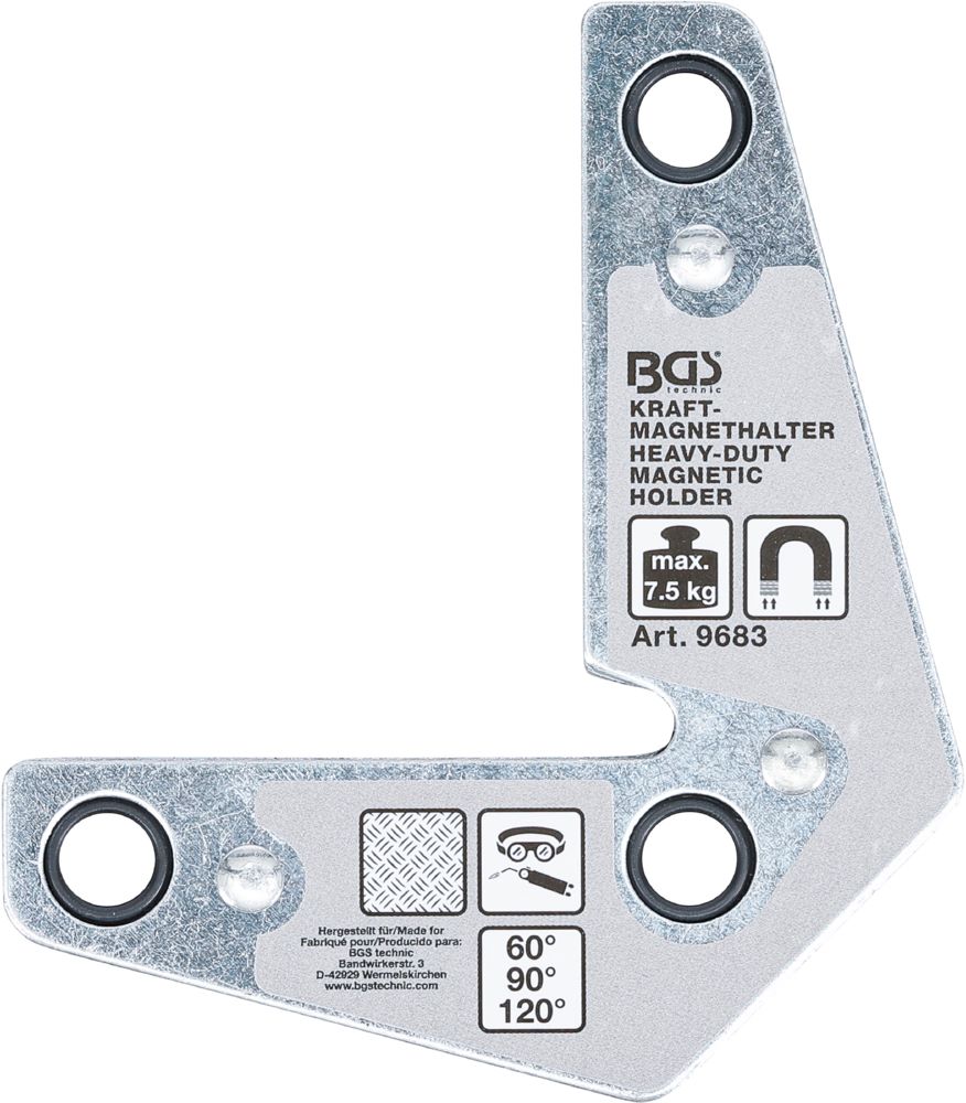 Produktbild BGS Kraft Magnethalter L-Form bild 3