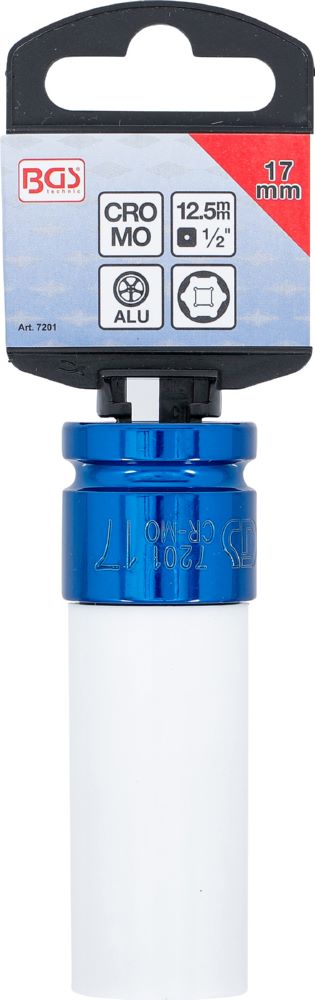 Produktbild Kraft Schoneinsatz Antrieb Innenvierkant 12,5 mm 1/2 Zoll 17 mm bild 4