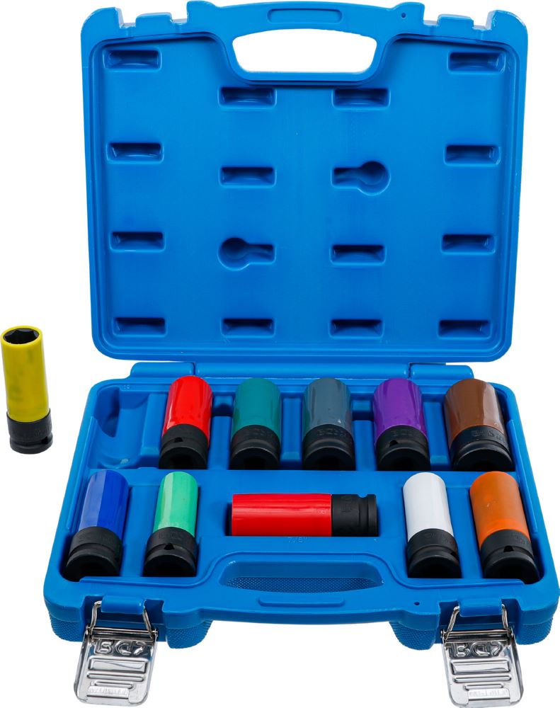 Produktbild BGS Kraft Schoneinsatz Satz Innenvierkant 1/2 Zoll 15 - 27 mm 11 teilig