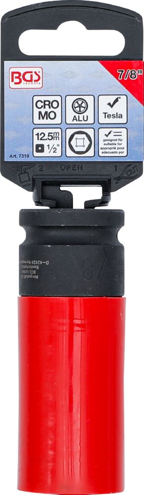 Produktbild Kraft Schoneinsatz 7/8 Zoll für Tesla Antrieb Innenvierkant 1/2 Zoll bild 3