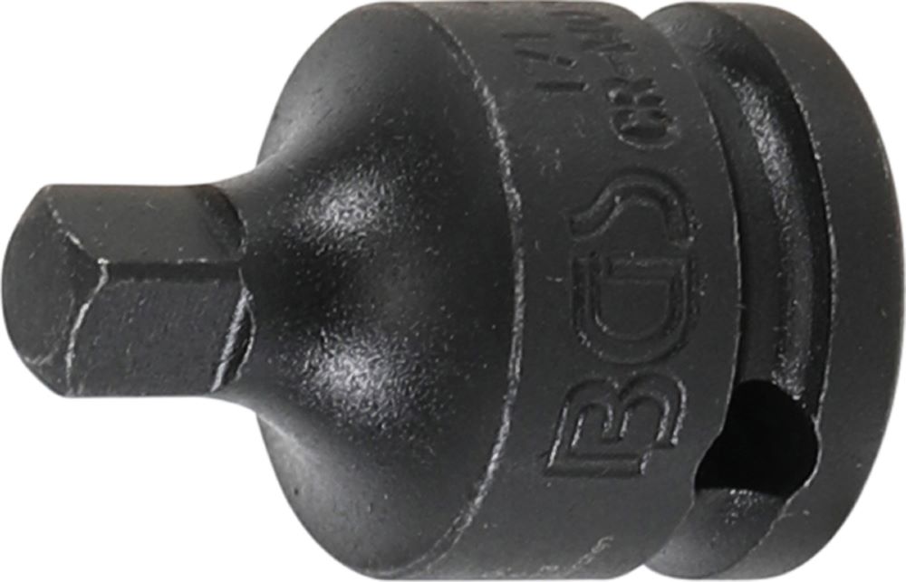 Produktbild BGS Kraft Steckschlüssel Adapter Innenvierkant 3/8 Zoll - Außenvierkant 1/4 Zoll