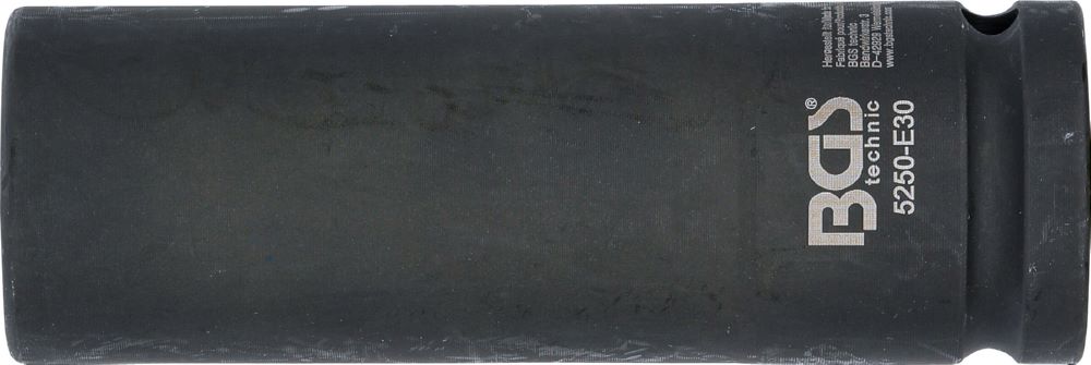 Produktbild BGS Kraft Steckschlüssel E30 Einsatz E-Profil tief Antrieb Innenvierkant 20 mm bild 3