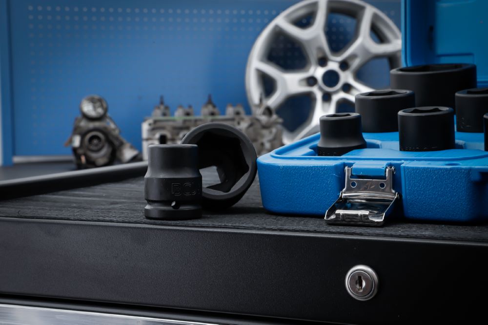 Produktbild Kraft Steckschlüssel 19 - 55 mm Einsatz Satz Antrieb Innenvierkant 20 mm bild 2