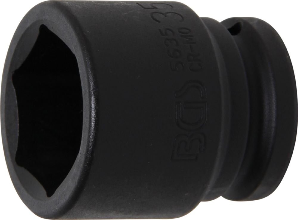 Produktbild BGS Kraft Steckschlüssel 35 mm Einsatz Sechskant Antrieb Innenvierkant 20 mm