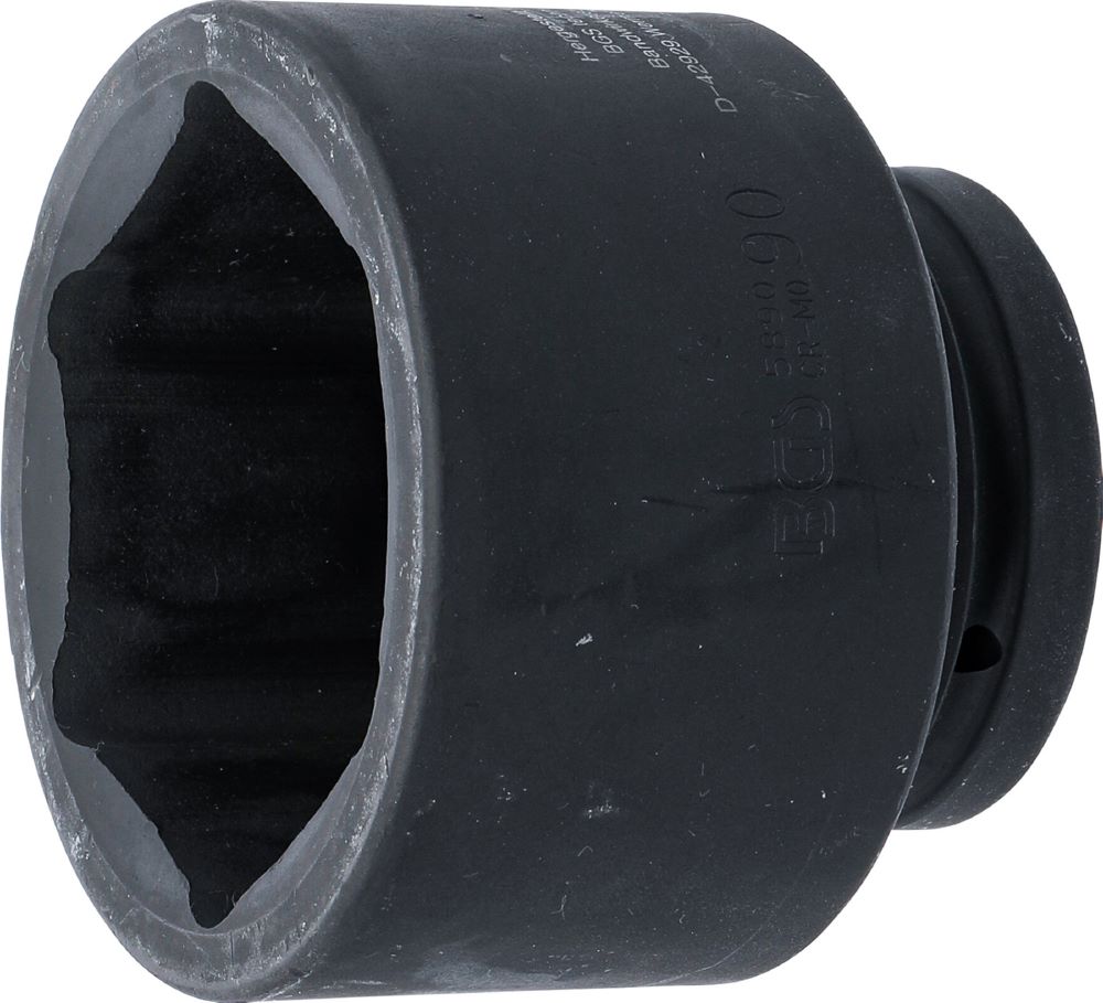 Produktbild BGS Kraft Steckschlüssel 90 mm Einsatz Sechskant Antrieb Innenvierkant 25 mm