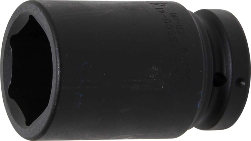 Produktbild BGS Kraft Steckschlüssel 41 mm Einsatz Sechskant tief Antrieb Innenvierkant 25 mm