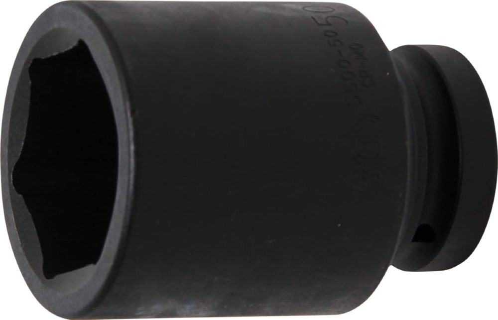 Produktbild BGS Kraft Steckschlüssel 50 mm Einsatz Sechskant tief Antrieb Innenvierkant 25 mm