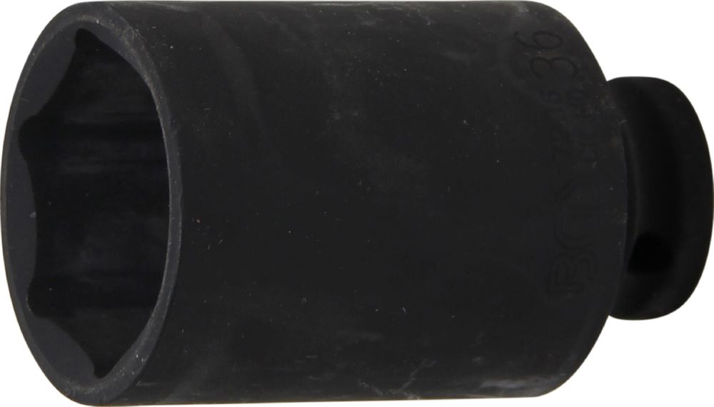 Produktbild BGS Kraft Steckschlüssel 36 mm Einsatz Sechskant tief Antrieb Innenvierkant 12,5 mm