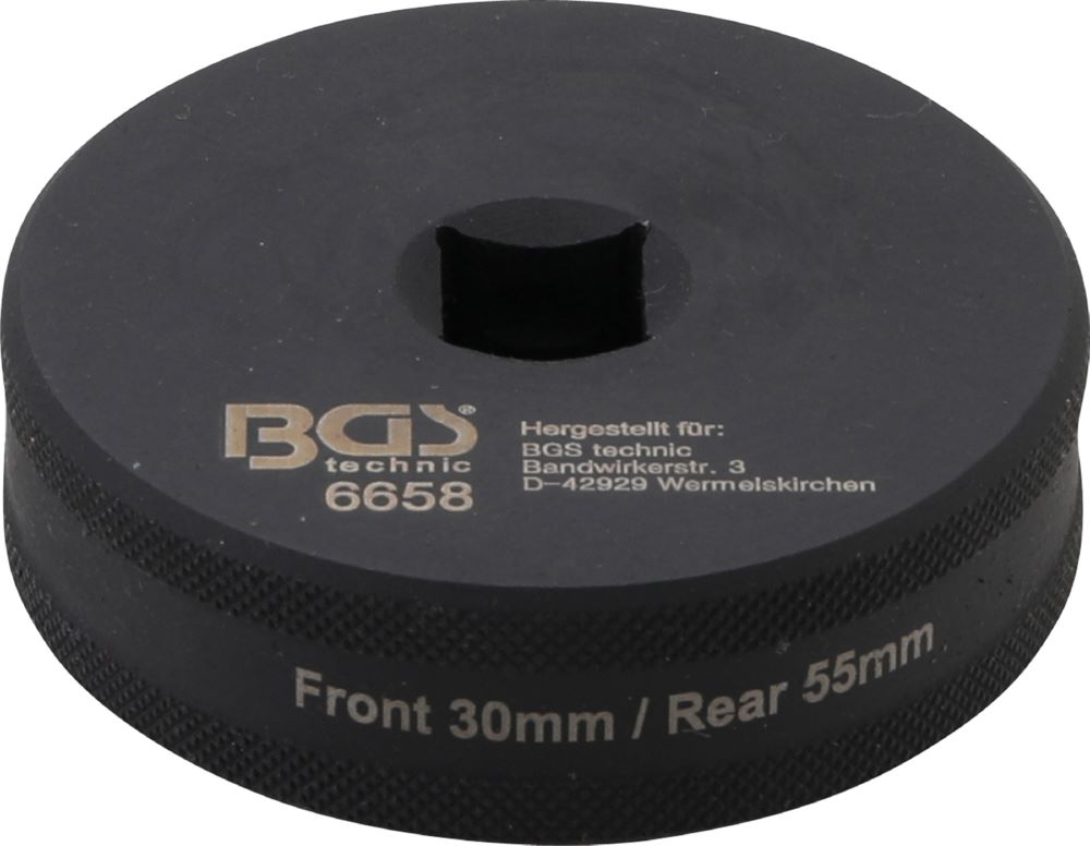 Produktbild BGS Kraft Steckschlüssel Einsatz Sechskant Zwölfkant 12,5 mm 1/2 Zoll 30/55 mm bild 2