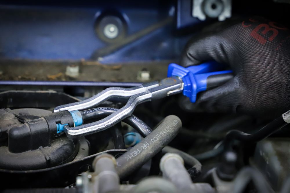 Produktbild BGS Kraftstoffleitungs Zange 230 mm bild 2