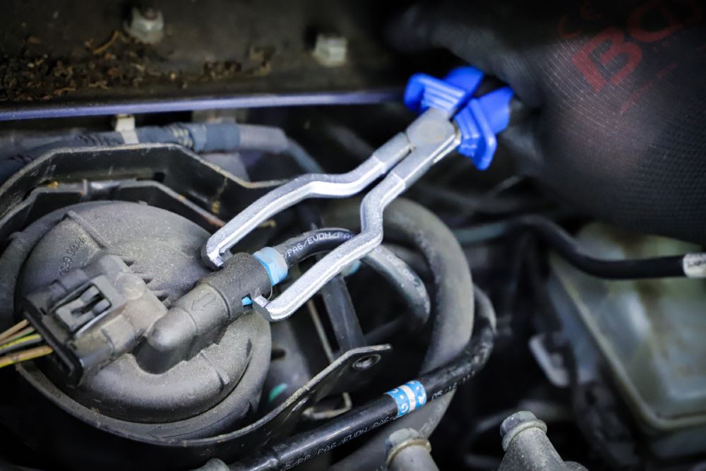 Produktbild BGS Kraftstoffleitungs Zange 230 mm bild 5