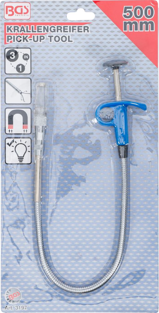 Produktbild BGS Krallengreifer 3-in-1 Kombiwerkzeug 500 mm bild 4