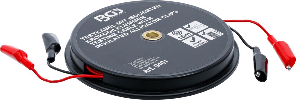 Produktbild BGS Krokodilklemmen Kabelbox 15 meter