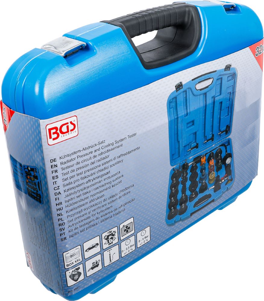 Produktbild BGS Kühlsystem Abdrück Satz 32 teilig bild 7