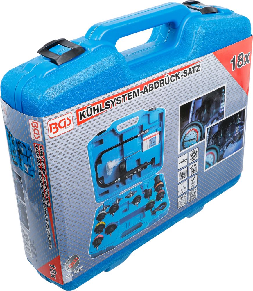 Produktbild BGS Kühlsystem Abdrück Satz 18 teilig bild 8