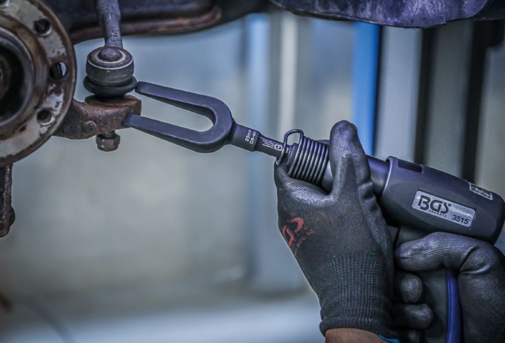 Produktbild BGS Kugelgelenk Trenngabel Satz für Druckluft-Meißel-Satz 5 teilig bild 2