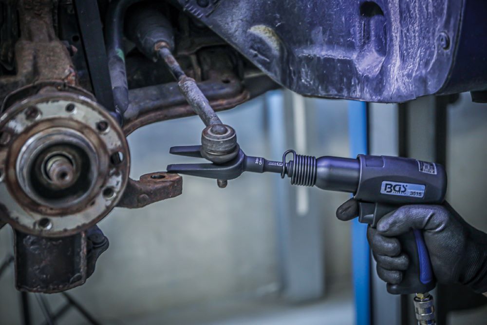 Produktbild BGS Kugelgelenk Trenngabel Satz für Druckluft-Meißel-Satz 5 teilig bild 4