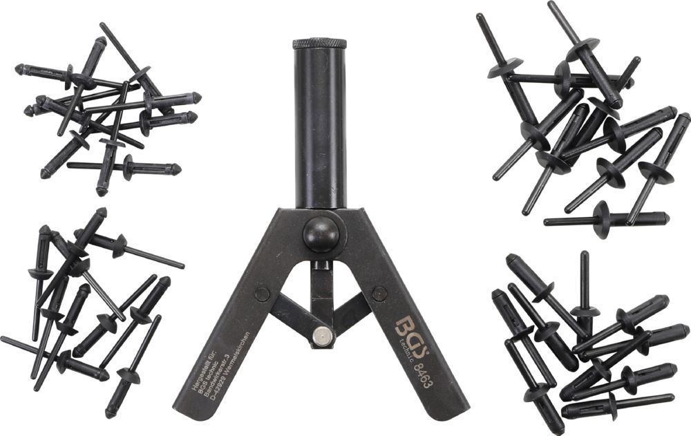 Produktbild BGS Kunststoff Nietzangen Satz 41 teilig