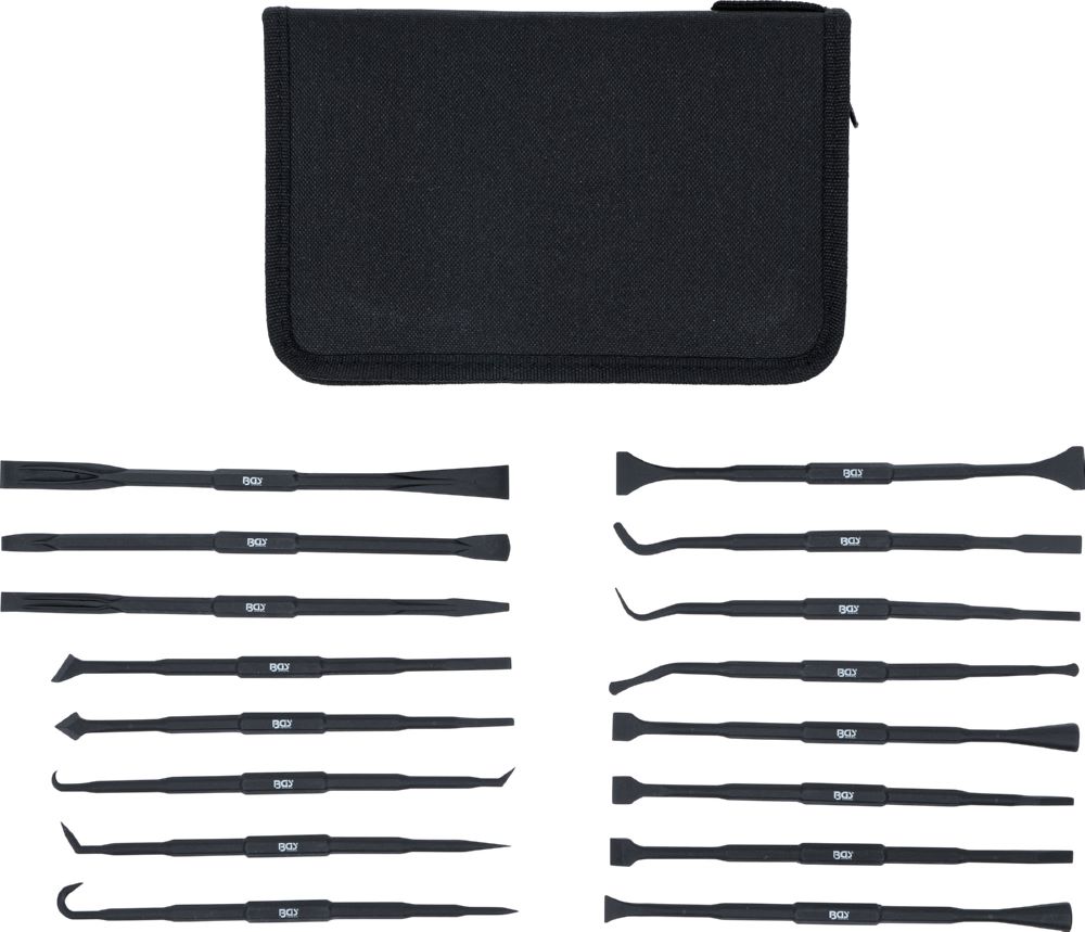 Produktbild BGS Kunststoff Schaber und O-Ring / Dichtring Montage Werkzeug-Satz 16 teilig bild 3