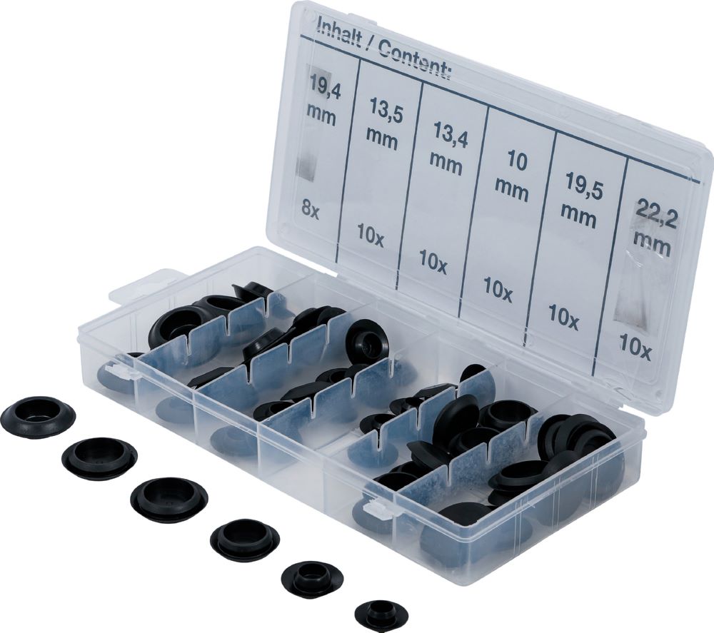 Produktbild BGS Kunststoffstopfen Sortiment 58 teilig