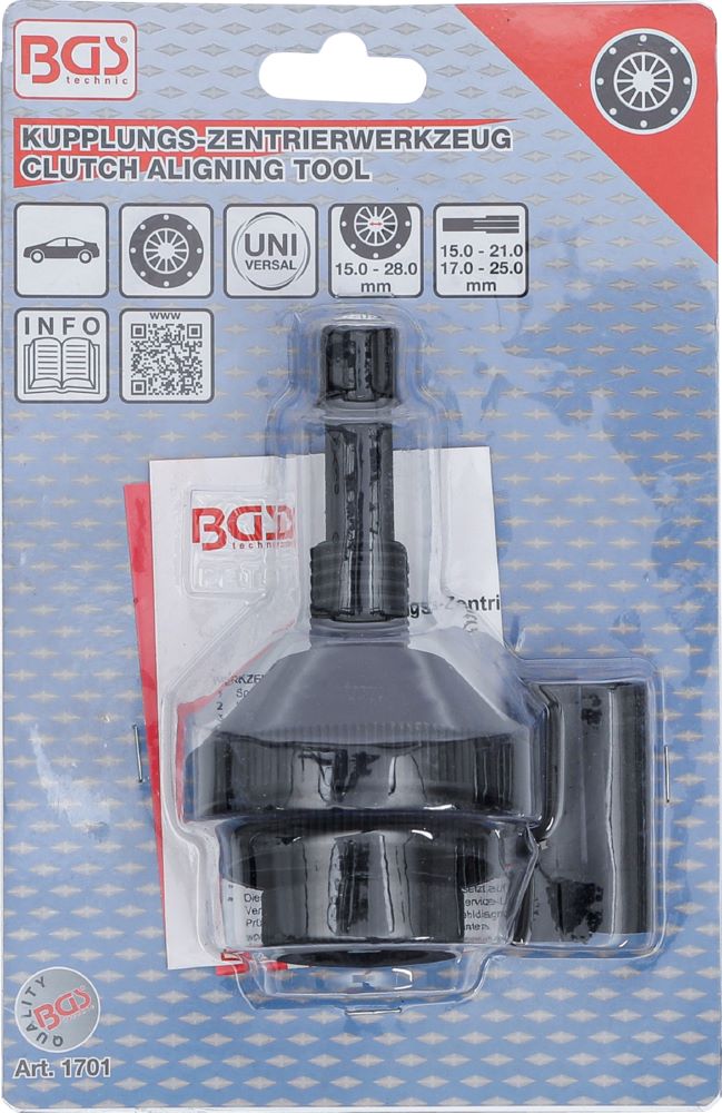 Produktbild BGS Kupplungs Zentrierwerkzeug universal für Nabendurchmesser 15 - 28 mm bild 4
