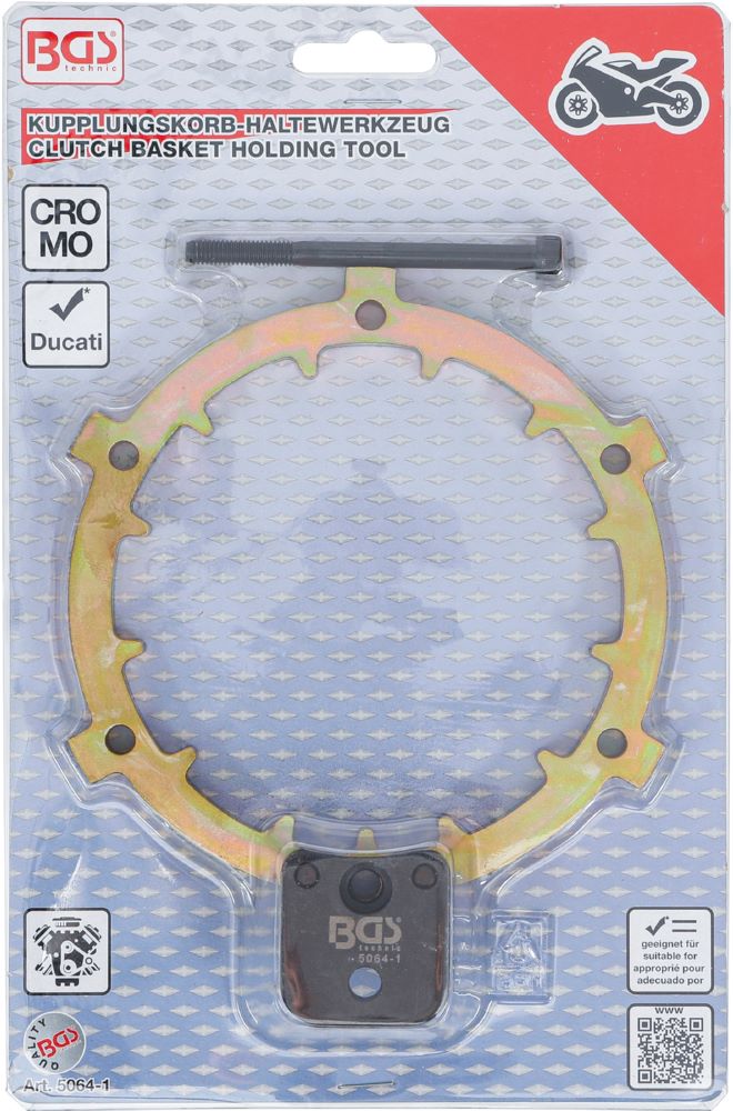 Produktbild BGS Kupplungskorb Haltewerkzeug für Ducati Stahlausführung bild 3