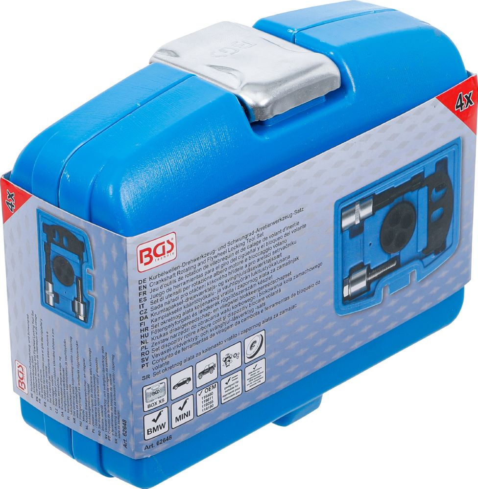 Produktbild BGS Kurbelwellen Drehwerkzeug und Schwungrad Arretierwerkzeug Satz für BMW, MINI bild 6