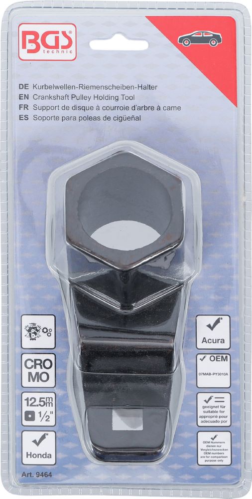 Produktbild BGS Kurbelwellen Riemenscheiben Halter für Honda & Acura 50 mm bild 5