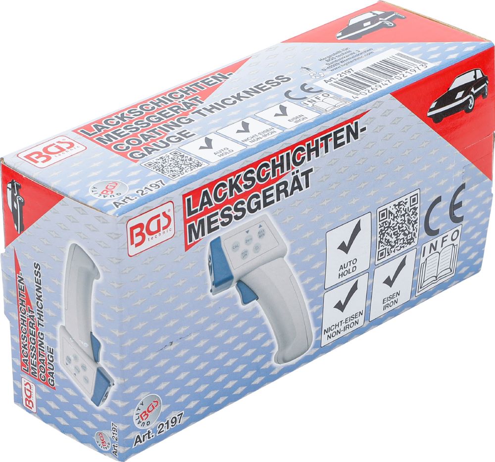 Produktbild Lackschichten Messgerät für Eisen und Nicht Eisen Metalle Lieferung mit Etui bild 5