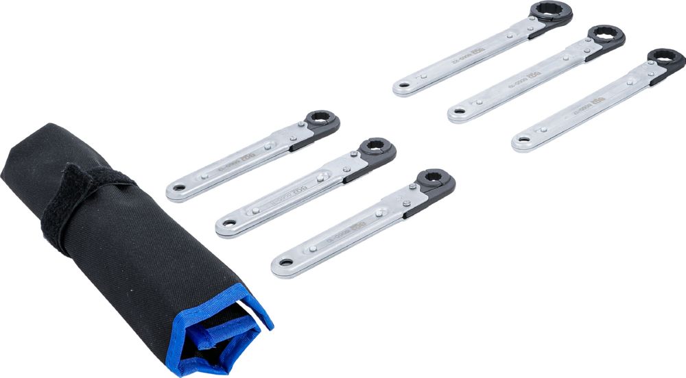 Produktbild BGS Leitungs Ratschenschlüssel Satz 6 teilig bild 3