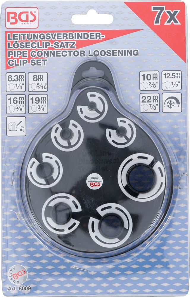 Produktbild BGS Leitungsverbinder Löseclip Satz 7 teilig bild 4