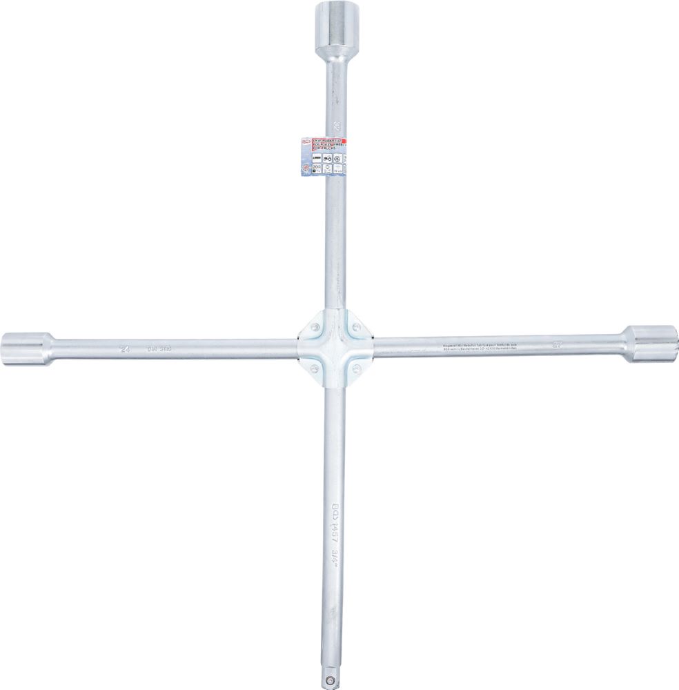 Produktbild BGS Lkw Radkreuz Vierkant 24 x 27 x 32 x 20 mm 3/4 Zoll bild 5